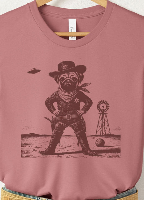 Pug Sheriff T-Shirt