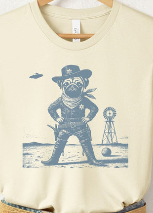 Pug Sheriff T-Shirt