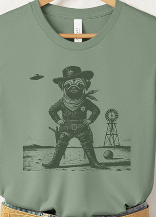 Pug Sheriff T-Shirt