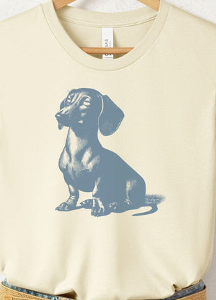 Dachshund Eye Rolling Disapproving Dog T-Shirt