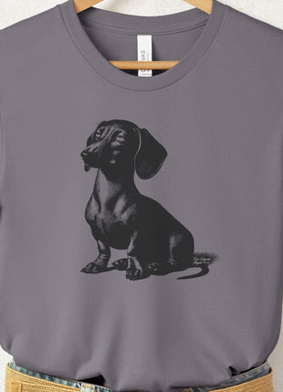 Dachshund Eye Rolling Disapproving Dog T-Shirt