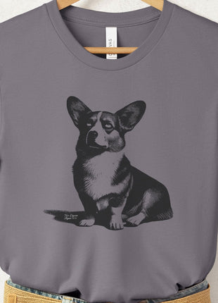 Corgi Eye Rolling Disapproving Dog T-Shirt