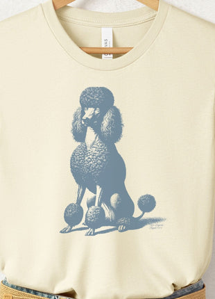 Poodle Eye Rolling Disapproving Dog T-Shirt