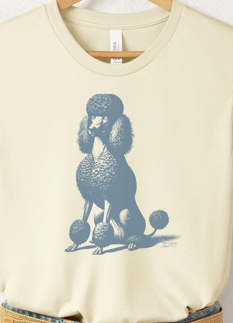 Poodle Eye Rolling Disapproving Dog T-Shirt