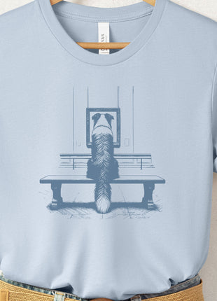 Australian Shepherd Aussie Museum Art Gallery T-Shirt