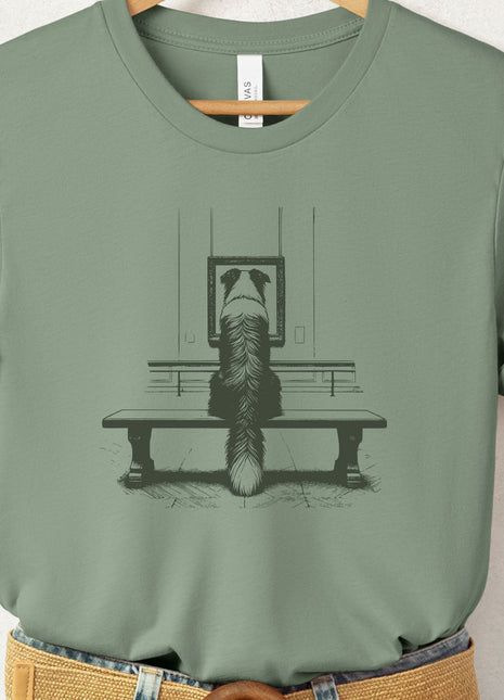Australian Shepherd Aussie Museum Art Gallery T-Shirt