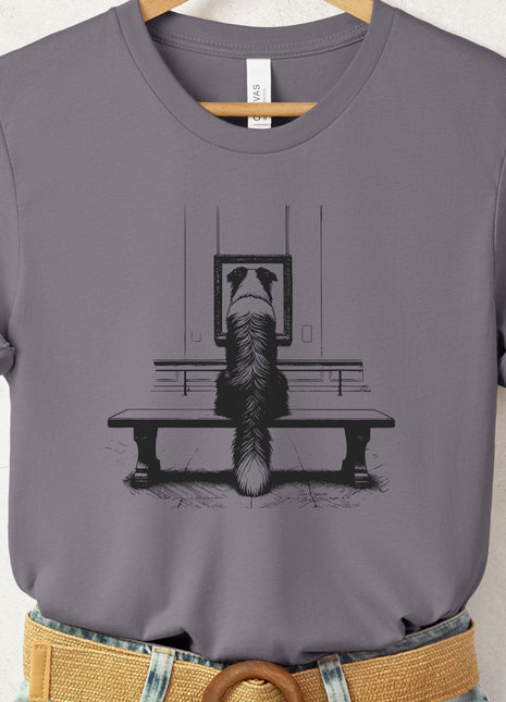 Australian Shepherd Aussie Museum Art Gallery T-Shirt
