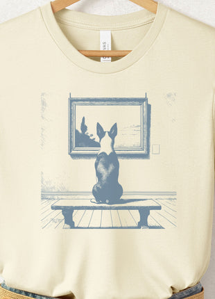 Boston Terrier Museum Art Gallery T-Shirt
