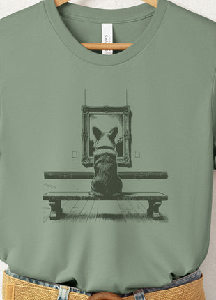 Corgi Museum Art Gallery T-Shirt
