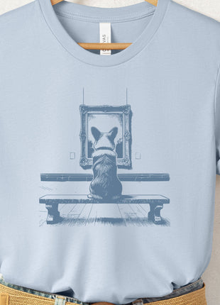 Corgi Museum Art Gallery T-Shirt