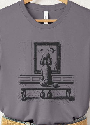 Poodle Museum Art Gallery T-Shirt