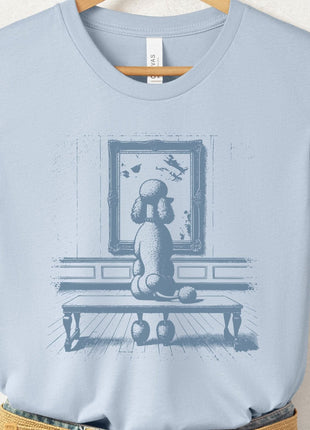 Poodle Museum Art Gallery T-Shirt