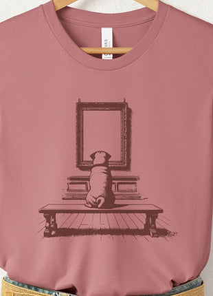 Pug Museum Art Gallery T-Shirt