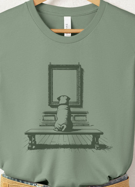 Pug Museum Art Gallery T-Shirt