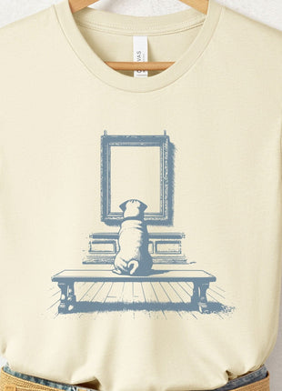 Pug Museum Art Gallery T-Shirt