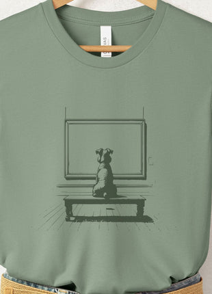 Schnauzer Museum Art Gallery T-Shirt