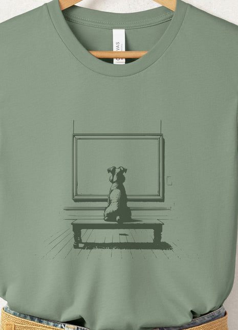 Schnauzer Museum Art Gallery T-Shirt