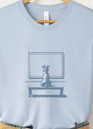 Schnauzer Museum Art Gallery T-Shirt