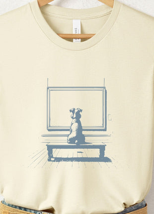 Schnauzer Museum Art Gallery T-Shirt