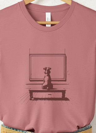 Schnauzer Museum Art Gallery T-Shirt