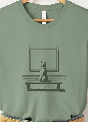 Shiba Inu Museum Art Gallery T-Shirt