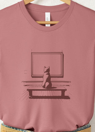 Shiba Inu Museum Art Gallery T-Shirt