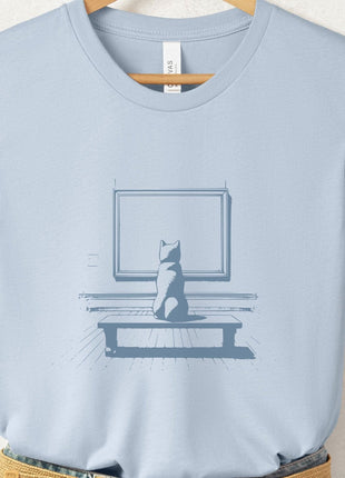 Shiba Inu Museum Art Gallery T-Shirt