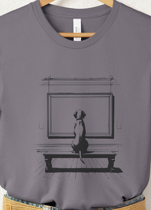 Vizsla Museum Art Gallery T-Shirt