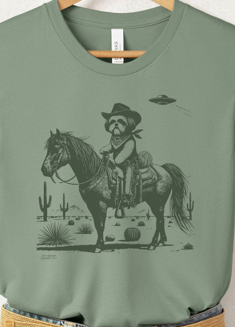 Shih Tzu Horseback T-Shirt