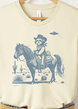 Shih Tzu Horseback T-Shirt