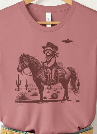 Shih Tzu Horseback T-Shirt