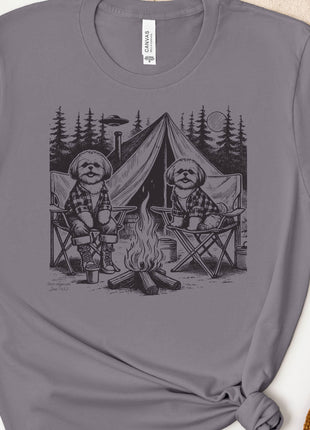 Shih Tzu Camping T-Shirt