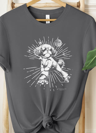 Shih Tzu Roller Disco T-Shirt