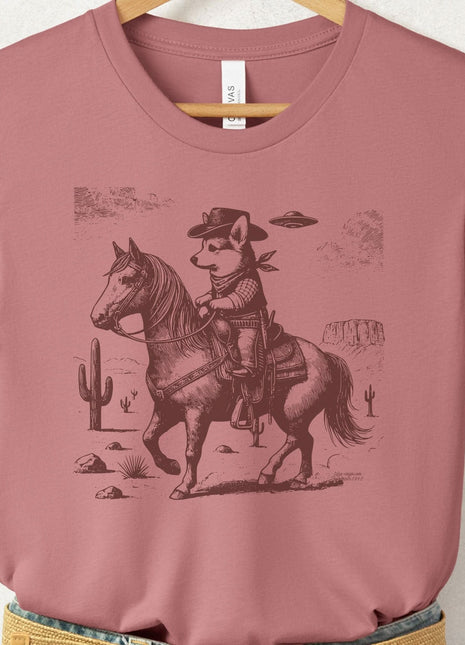 Corgi Horseback T-Shirt