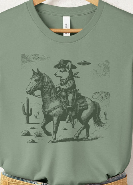 Corgi Horseback T-Shirt