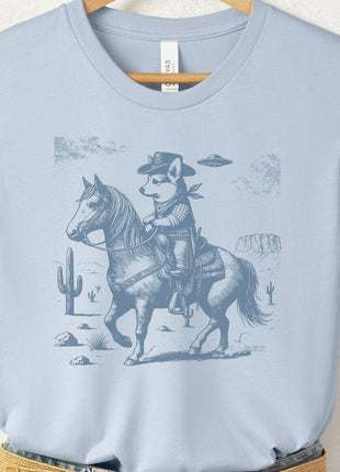 Corgi Horseback T-Shirt