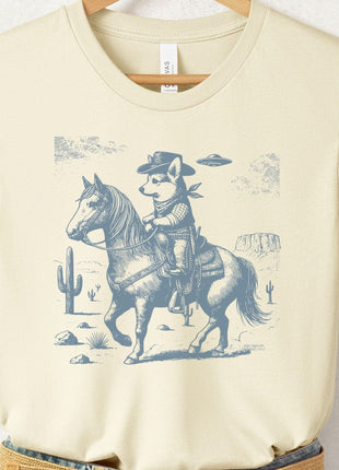 Corgi Horseback T-Shirt