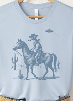Italian Greyhound Whippet Horseback T-Shirt