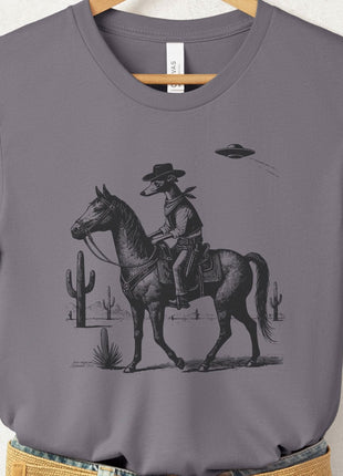Italian Greyhound Whippet Horseback T-Shirt