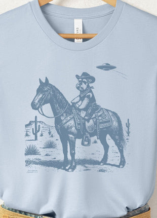 Schnauzer Horseback T-Shirt