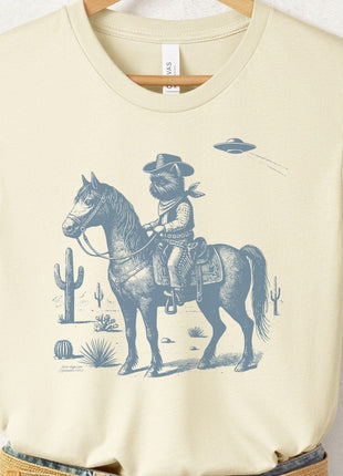 Brussels Griffon Griff Horseback T-Shirt