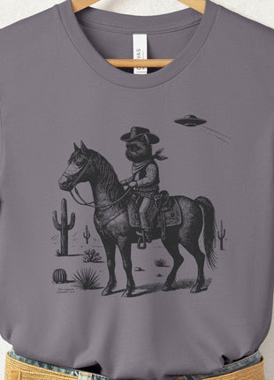 Brussels Griffon Griff Horseback T-Shirt