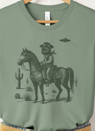 Brussels Griffon Griff Horseback T-Shirt