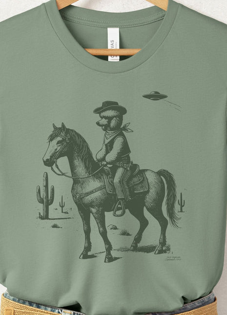 Poodle Horseback T-Shirt