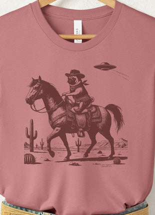 Pug Horseback T-Shirt