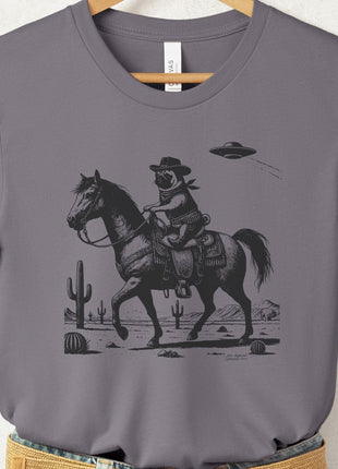 Pug Horseback T-Shirt