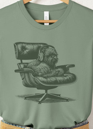 Brussels Griffon Eames Headphones T-Shirt