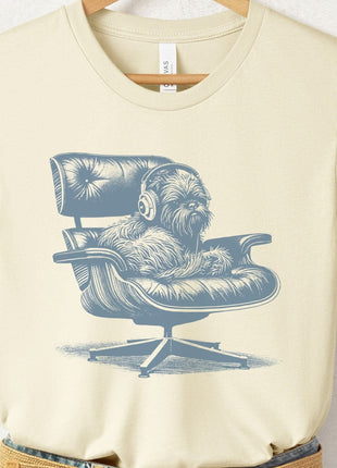 Brussels Griffon Eames Headphones T-Shirt