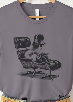 Poodle Eames Headphones T-Shirt