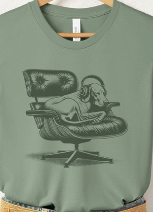Vizsla Eames Headphones T-Shirt